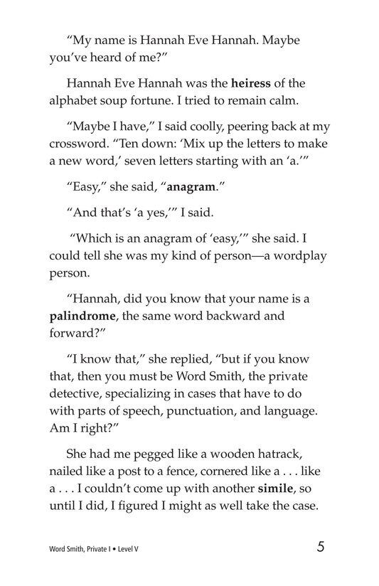 Word Smith,Private I绘本故事第4页