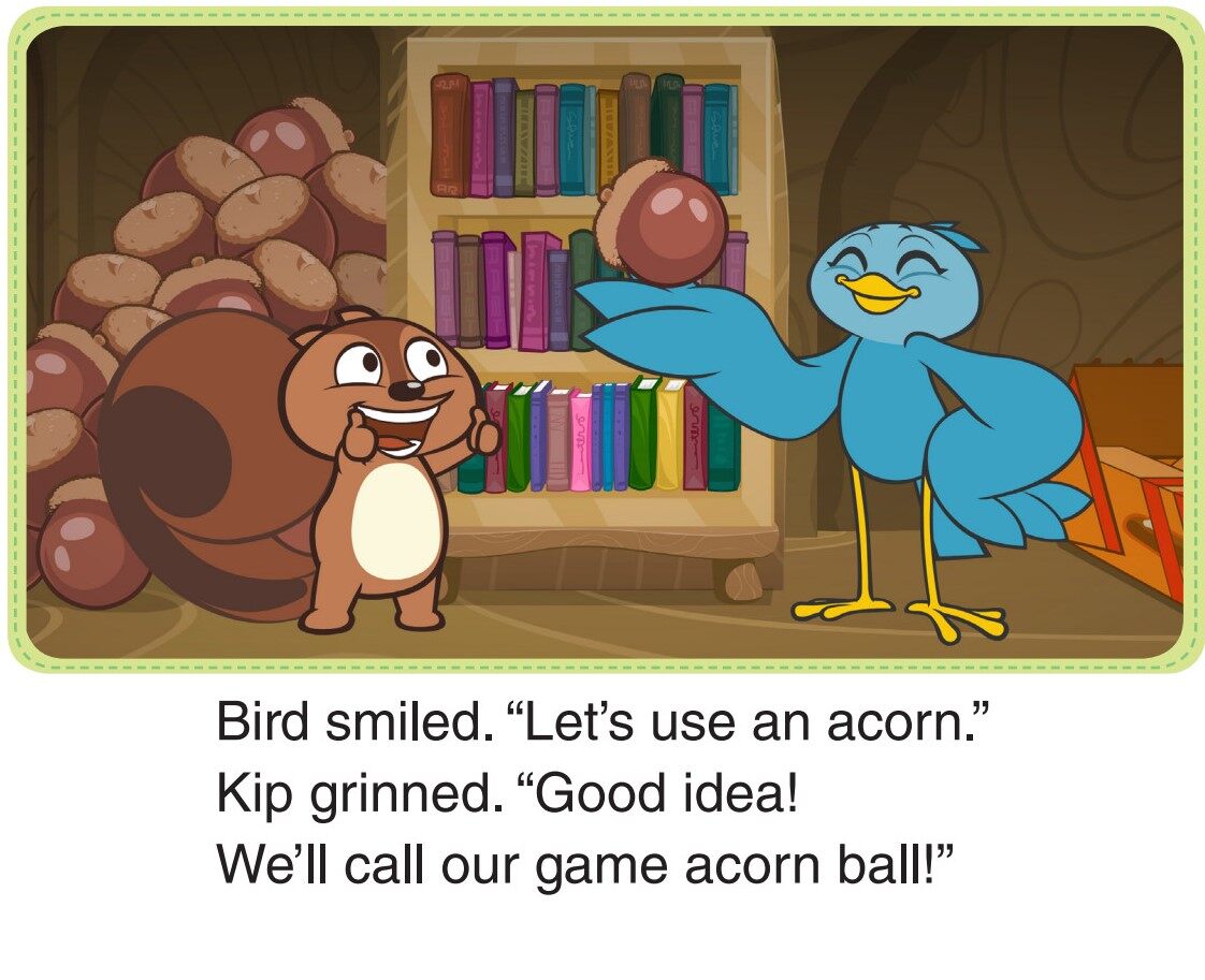 A Silly Game绘本故事第4页