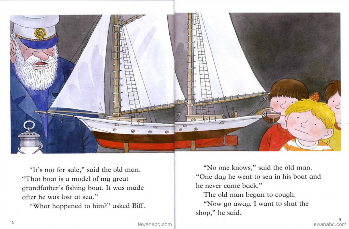 A Sea Mystery绘本故事第5页