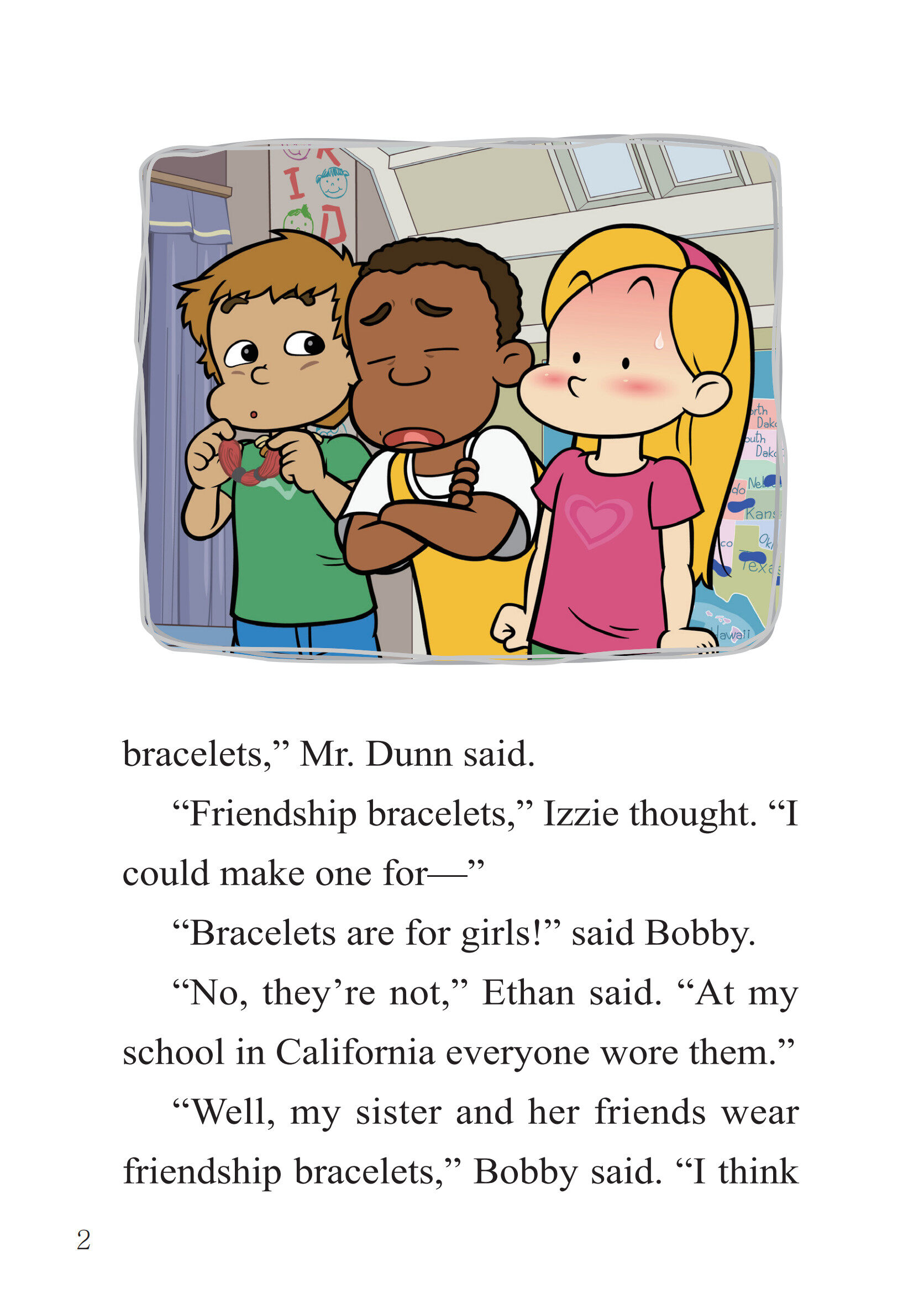 Friendship Bracelets for Girls and Boys绘本故事第4页