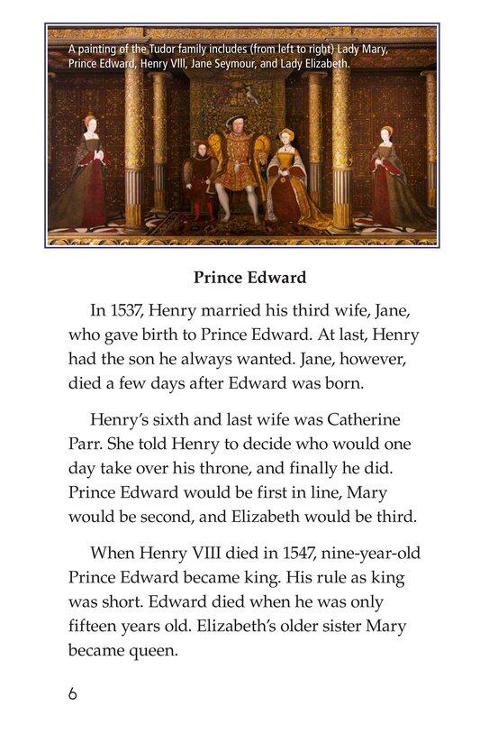 Queen Elizabeth I绘本故事第5页