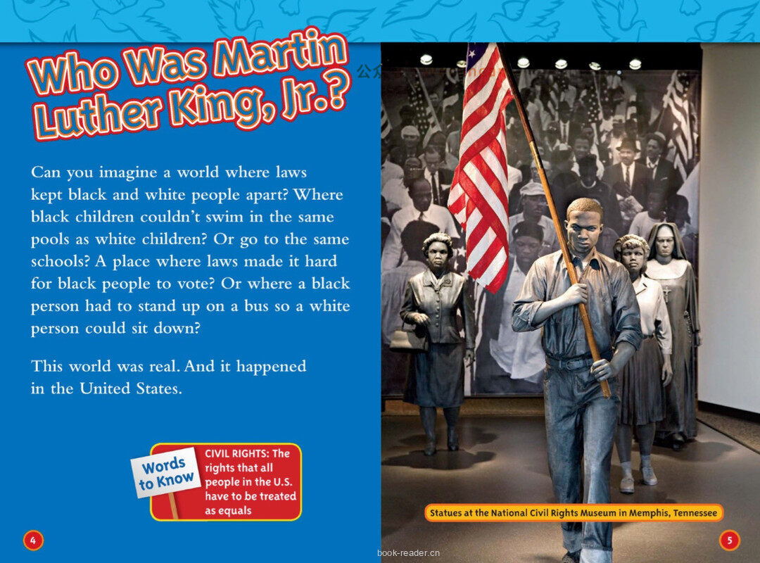 Martin Luther King , Jr.绘本故事第3页