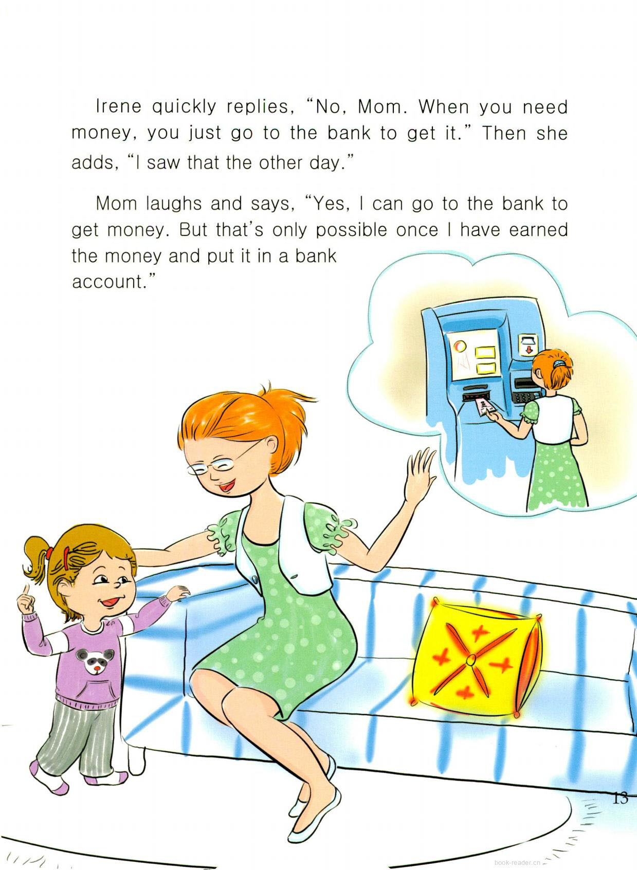 Where Is the Money From?绘本故事第3页