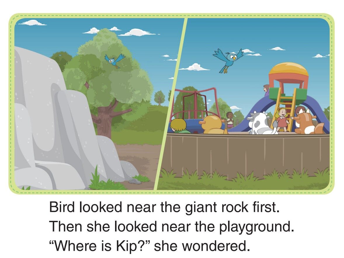 Looking for Kip, Looking for Bird绘本故事第3页