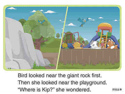 Looking for Kip, Looking for Bird绘本故事第3页