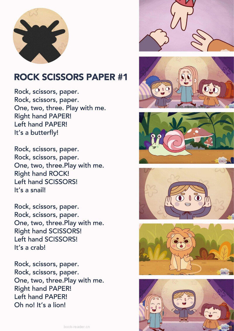 Rock Scissors Paper #1绘本故事第2页