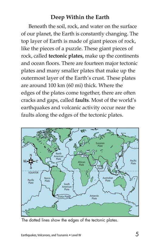 Earthquakes,Volcanoes,and Tsunamis绘本故事第4页