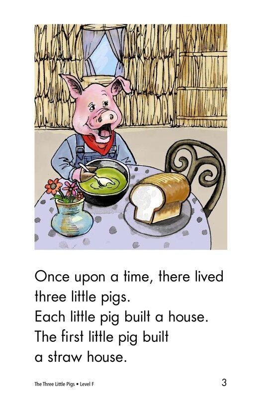 The Three Little Pigs绘本故事第3页