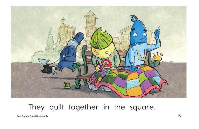 Best Friends Q and U绘本故事第5页