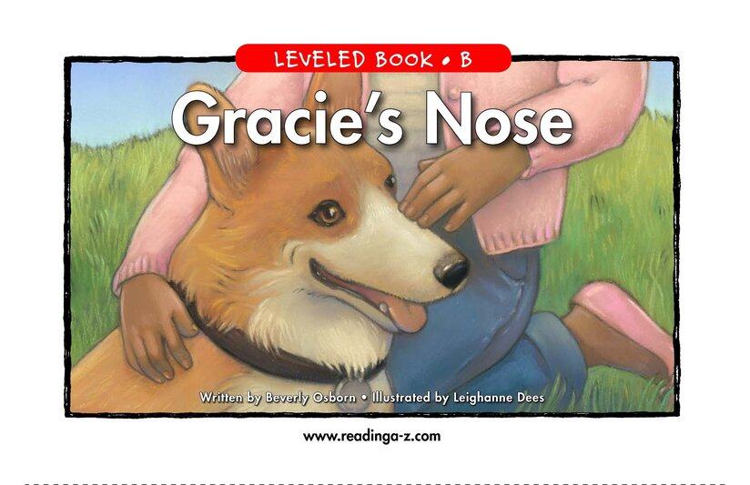 Gracie's Nose绘本故事第2页