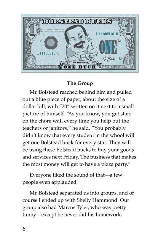 Making Big Bolstead Bucks绘本故事第5页