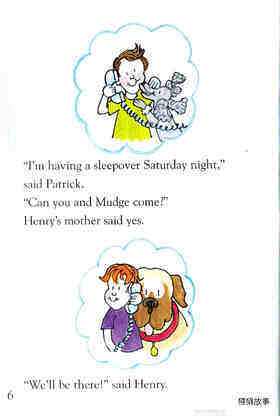 Henry and Mudge and the Big Sleepover绘本故事第4页
