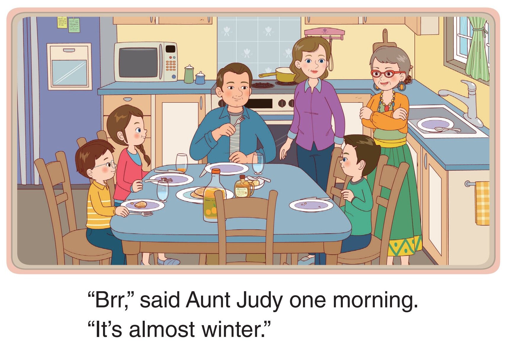 The Purple Scarf绘本故事第5页