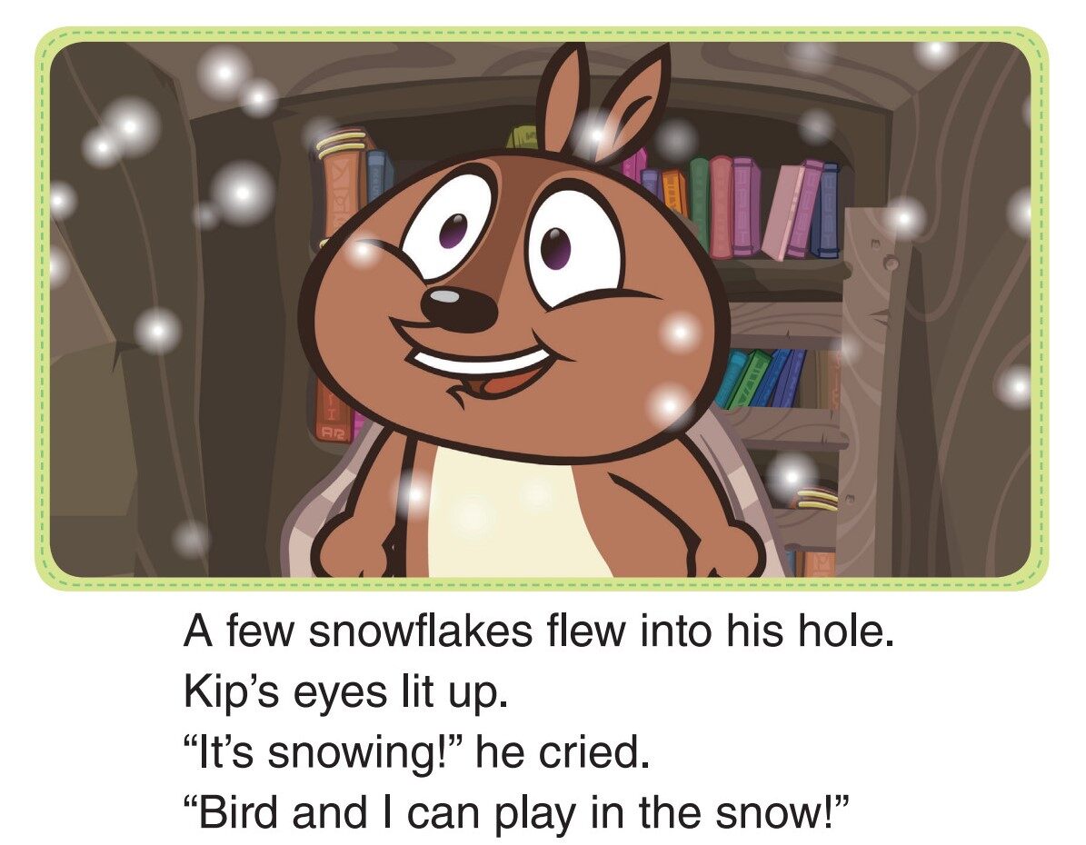 Snowflakes!绘本故事第4页