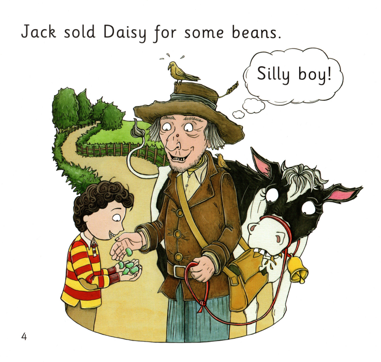 Jack and the Beanstalk绘本故事第5页