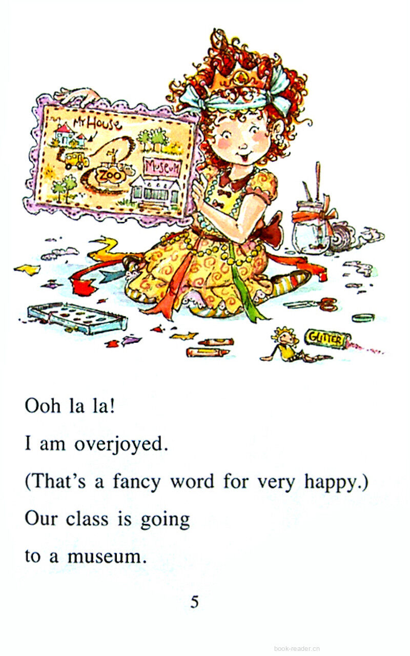Fancy Nancy at the Museum绘本故事第3页