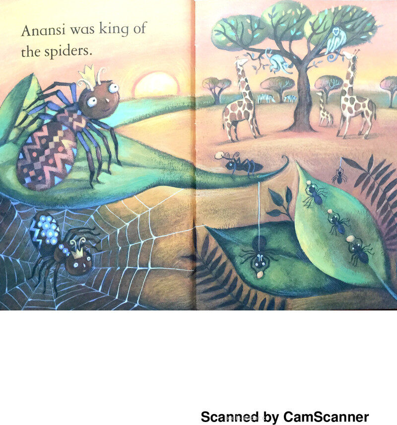 Anansi and the Bag of Wisdom绘本故事第3页