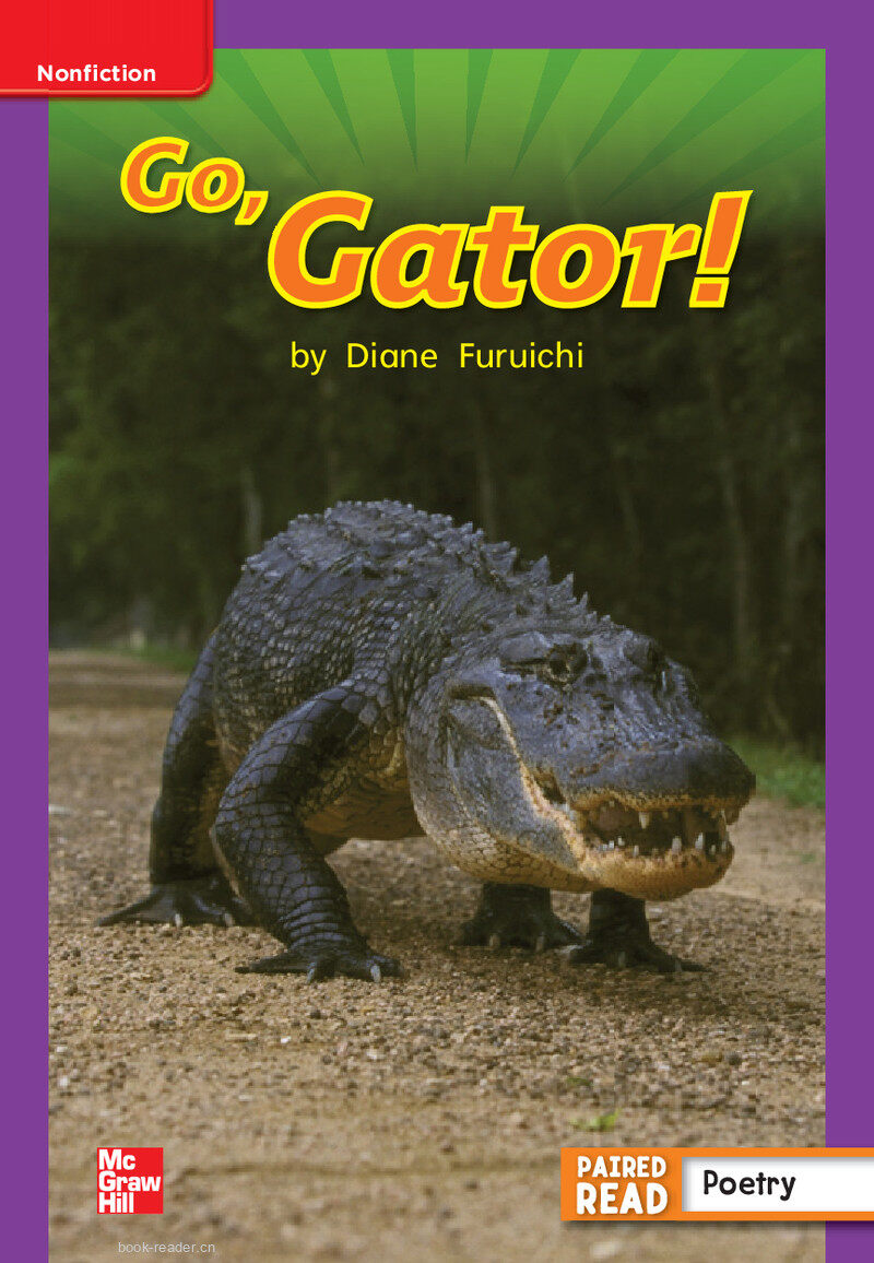 G1 ELL U4W3 Go,Gator!绘本故事第2页