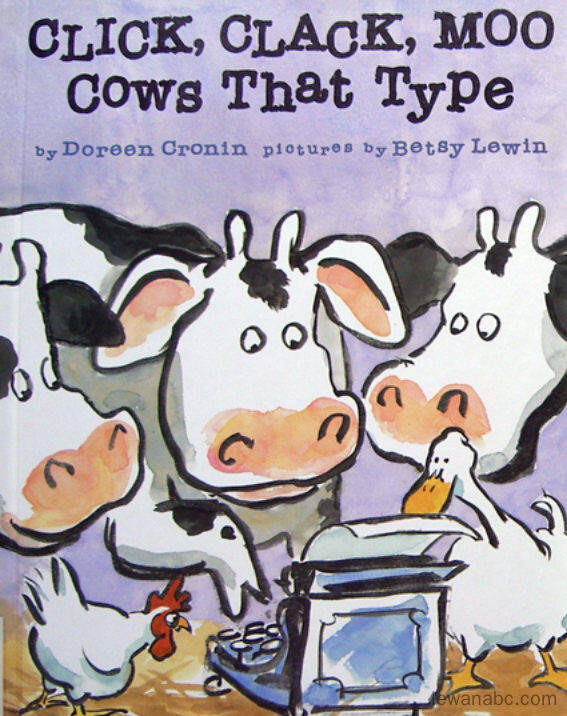 (49周)Click,Clack,Moo Cows That Type绘本故事第2页