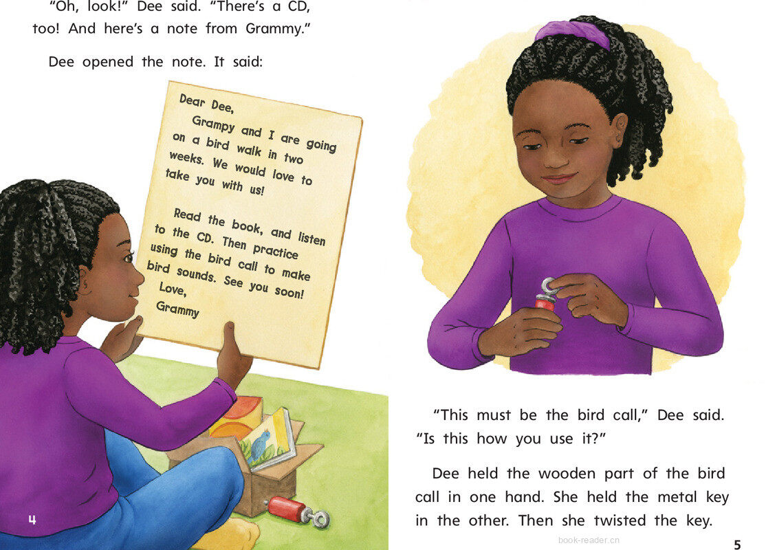 G1 Bey U5W4 Going on a Bird Walk绘本故事第5页