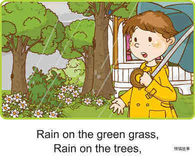 Rain on the Green Grass绘本故事第3页