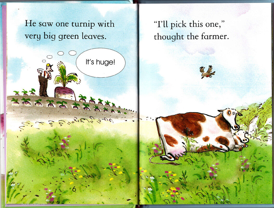 The Enormous Turnip绘本故事第5页