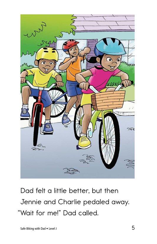 Safe Biking with Dad绘本故事第5页
