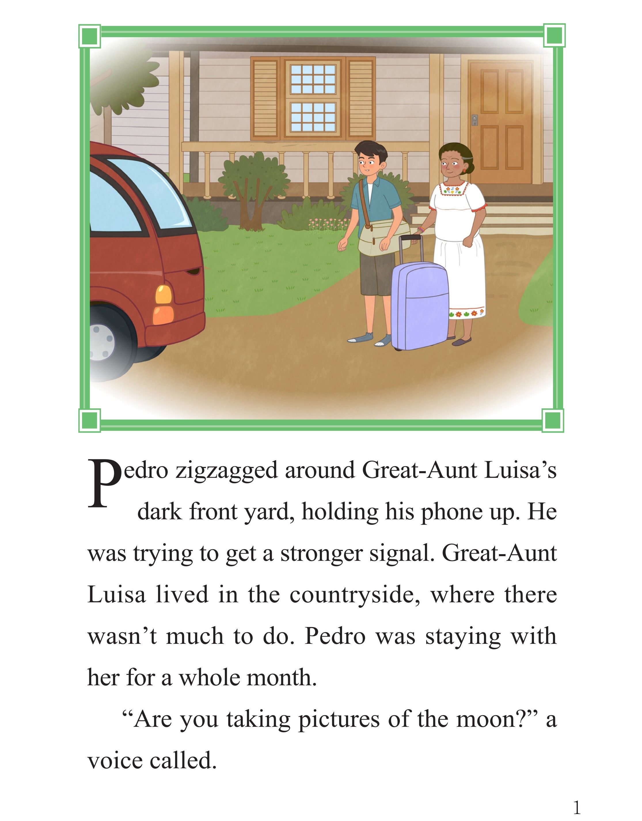 Pedro, Luna, and the Moon绘本故事第2页