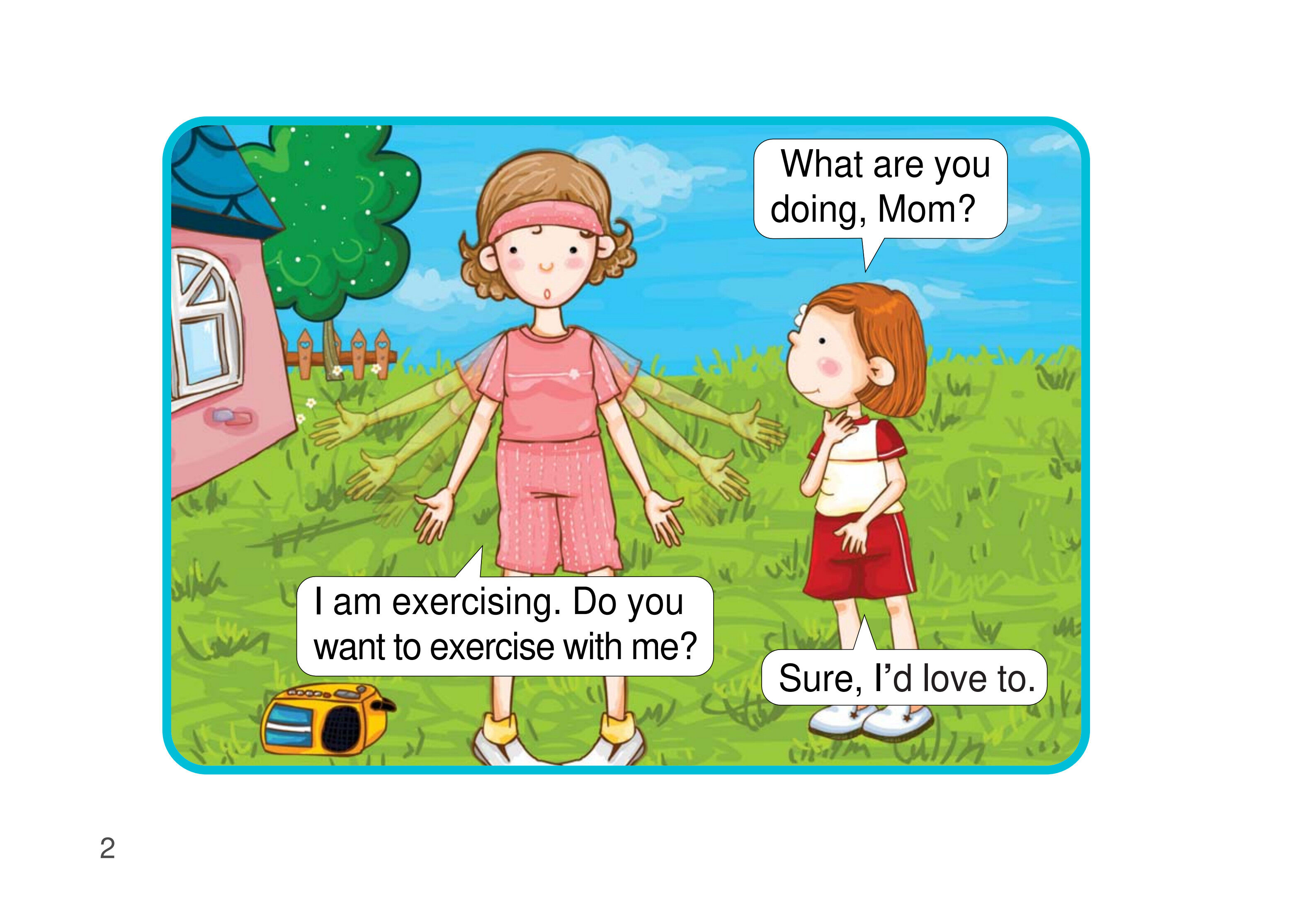 One,Two,Three!绘本故事第3页