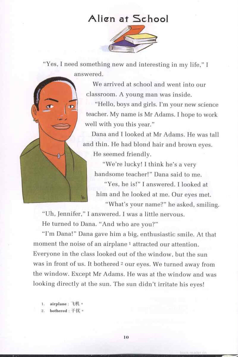 Alien at School绘本故事第4页