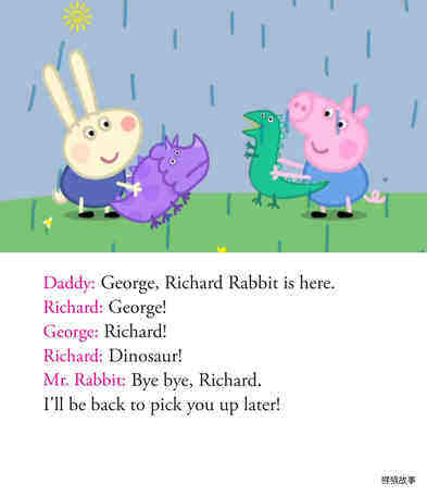 Richard Rabbit Comes to Play绘本故事第4页