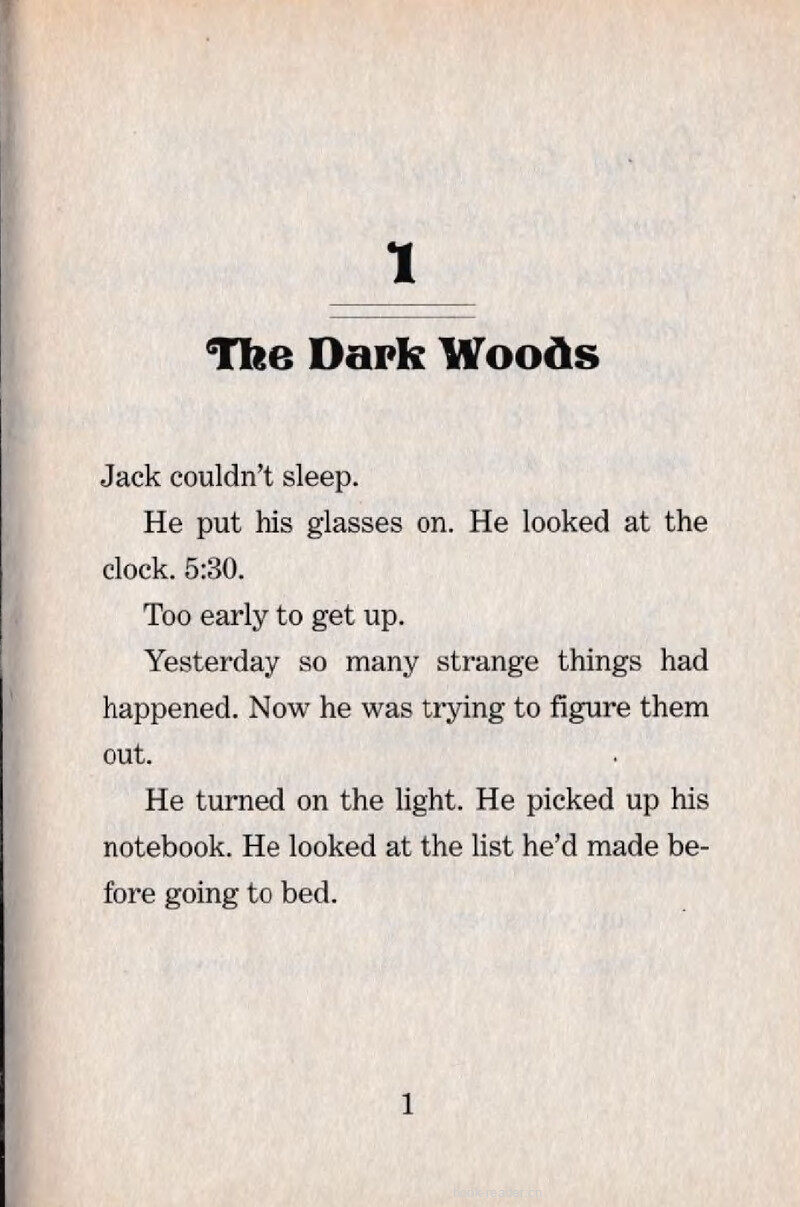 01 The Dark Woods绘本故事第4页