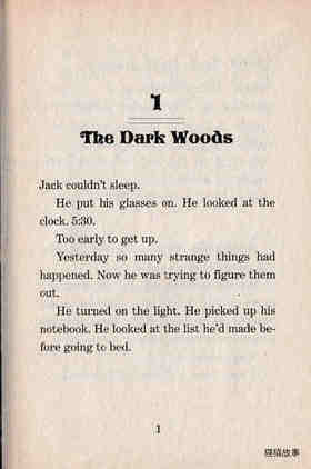 01 The Dark Woods绘本故事第4页