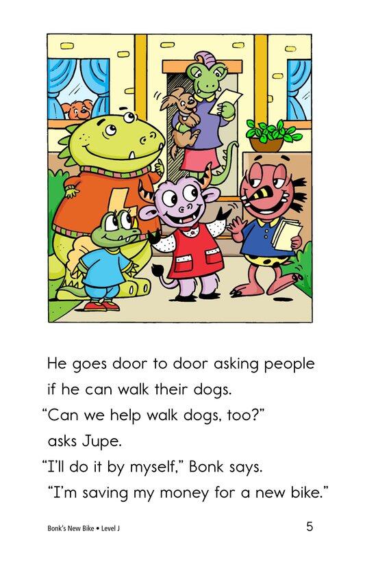 Bonk's New Bike绘本故事第5页