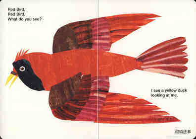 Brown Bear, Brown Bear, What Do You See绘本故事第4页