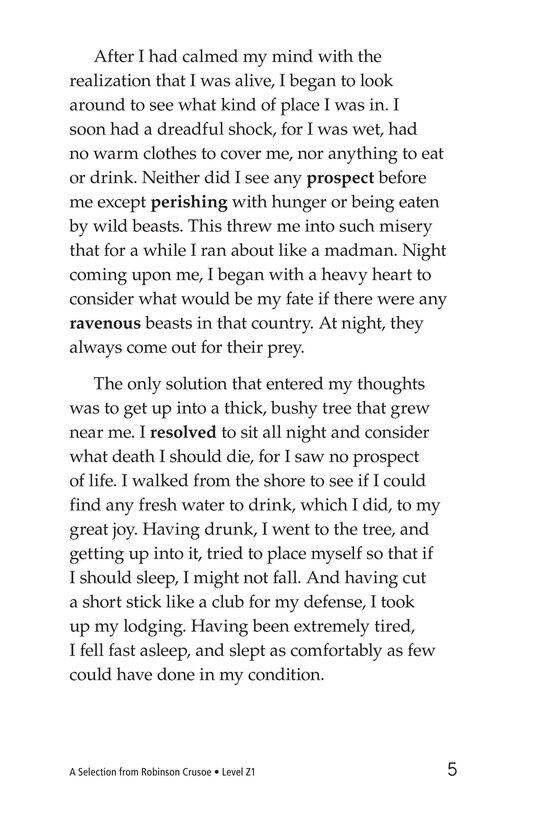 A Selection From Robinson Crusoe绘本故事第4页