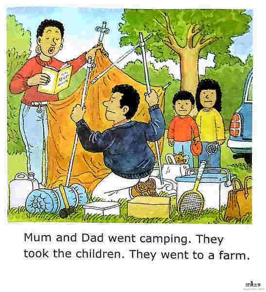 Camping Adventure绘本故事第3页