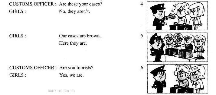 1-015 Your Passports, Please绘本故事第3页
