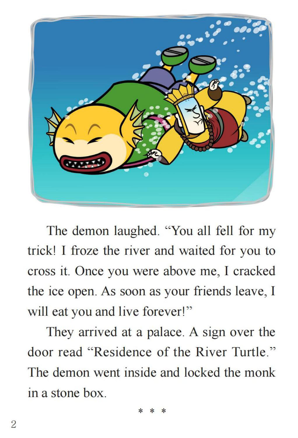 The Demon under the Ice绘本故事第4页