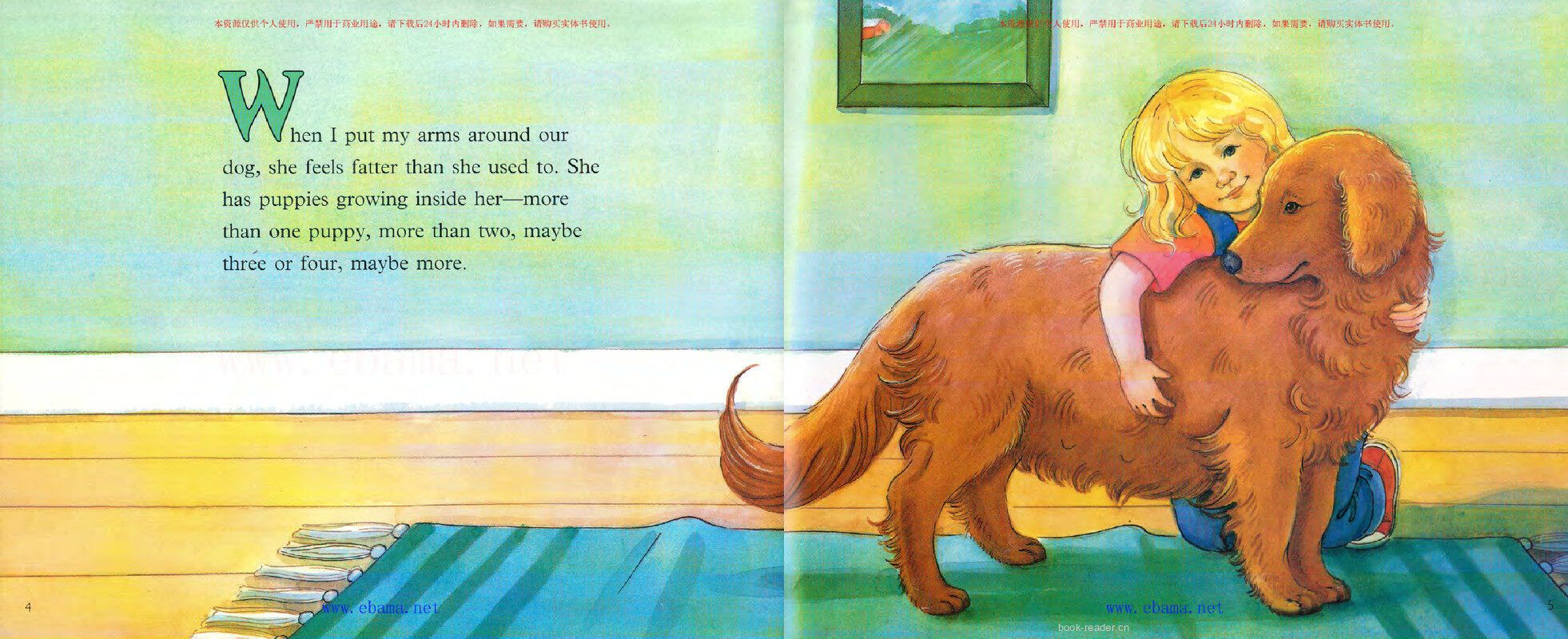 Our Puppies Are Growing绘本故事第3页