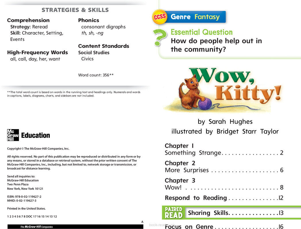 G1 Bey U2W4 WOW! Kitty!绘本故事第3页