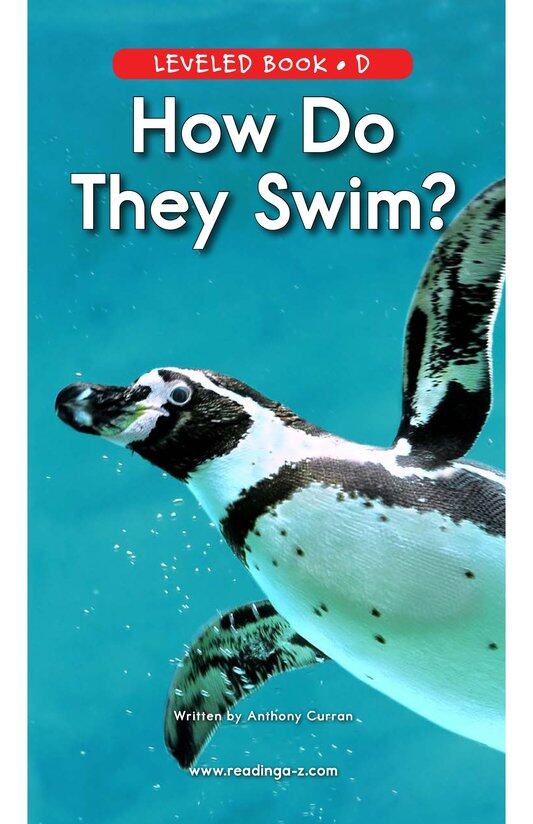 How Do They Swim绘本故事第2页