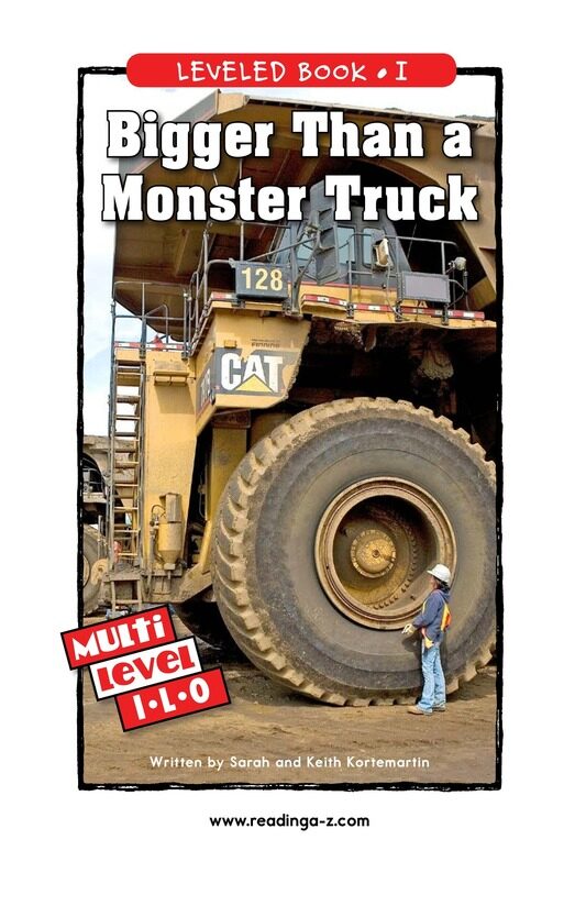 Bigger Than a Monster Truck绘本故事第2页