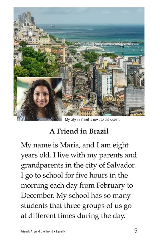 Friends Around the World绘本故事第4页