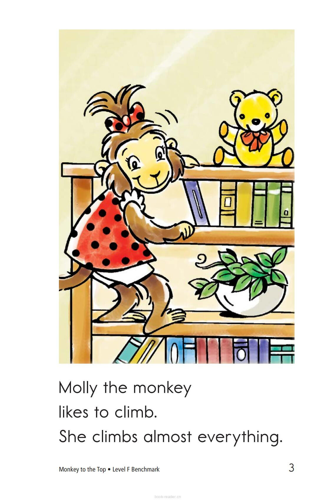 Monkey to the top绘本故事第3页