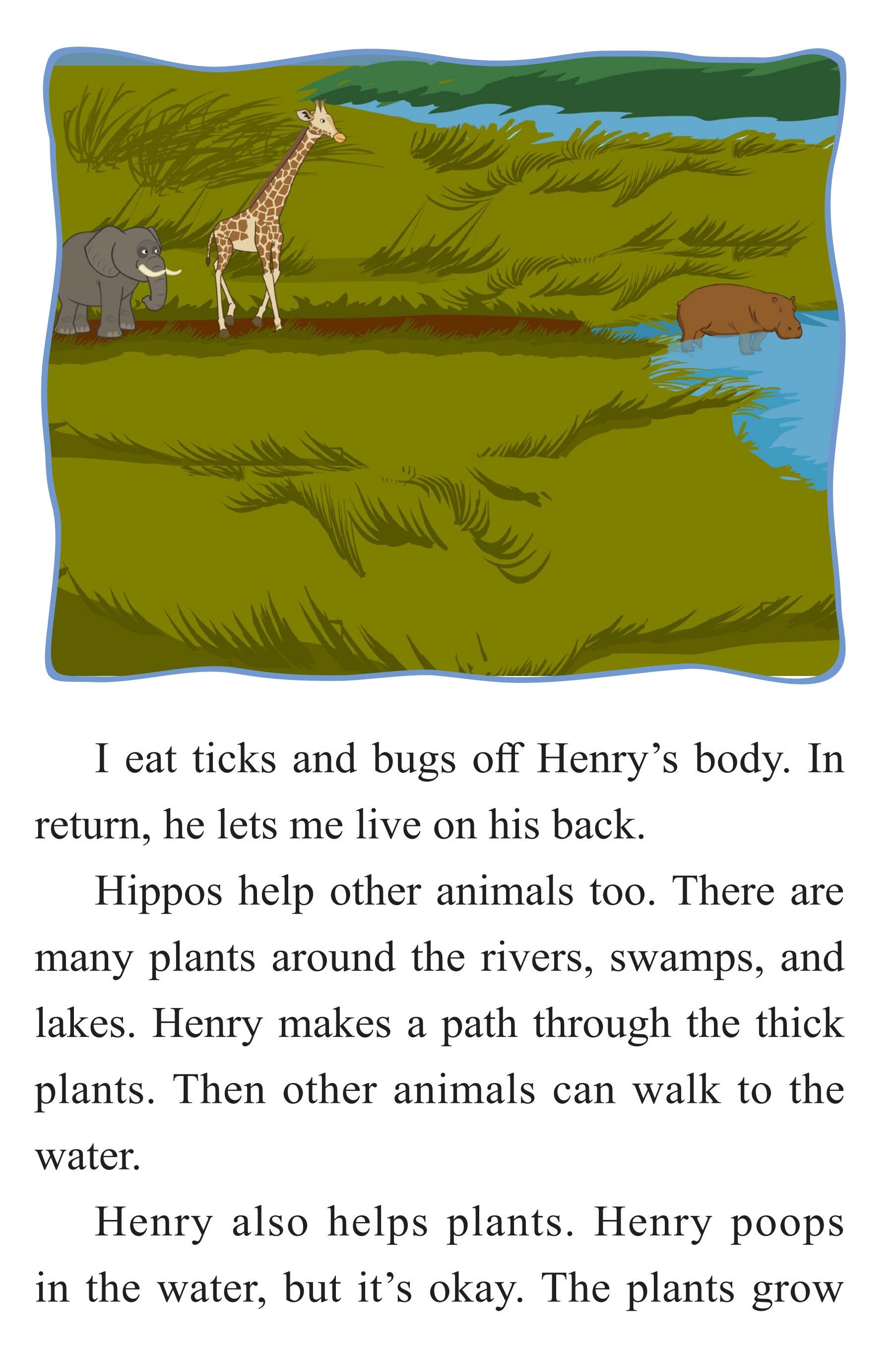 Henry the Hippo绘本故事第4页