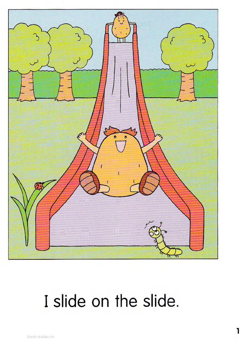 1C-At park绘本故事第4页