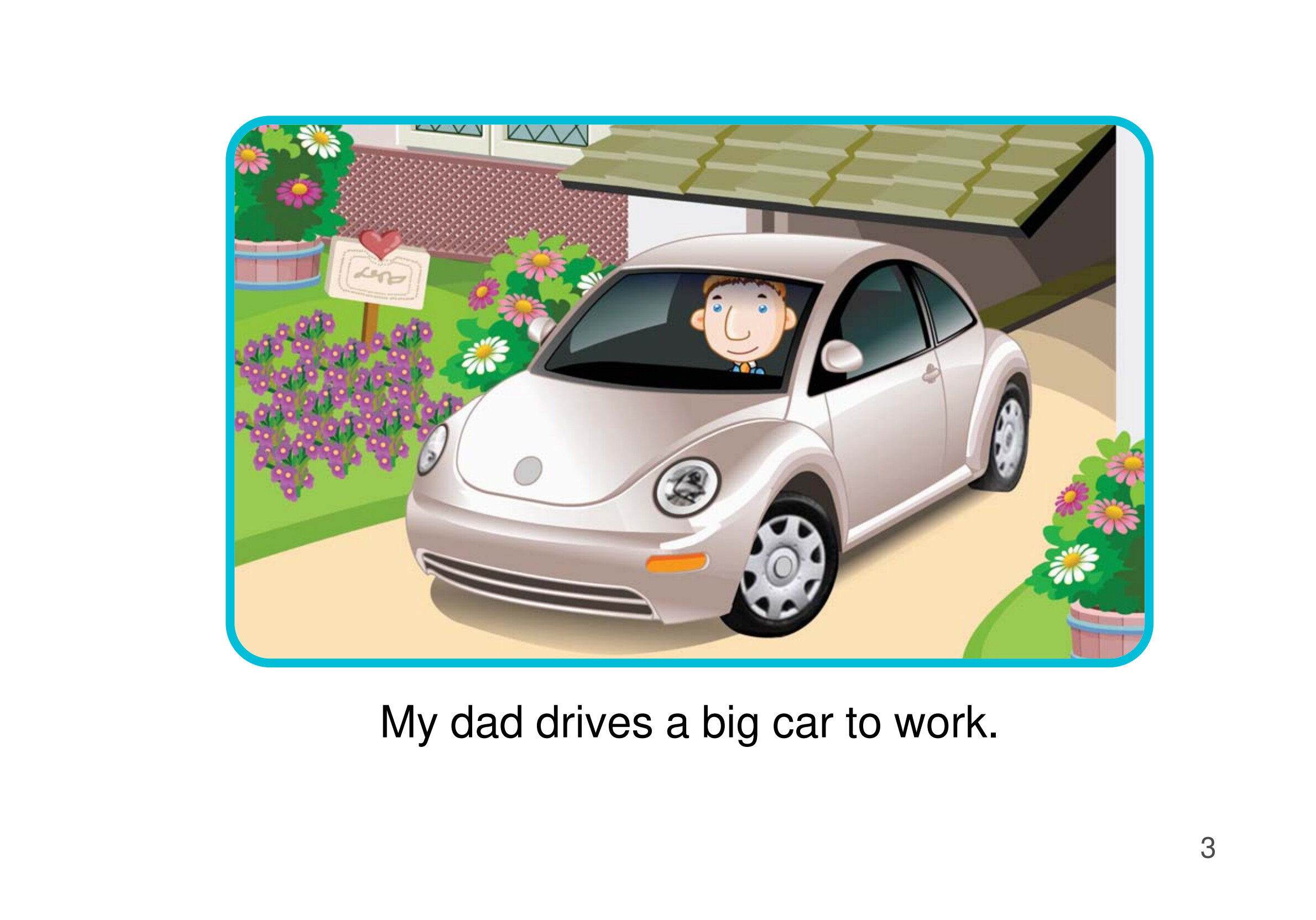 Just Like Dad绘本故事第5页