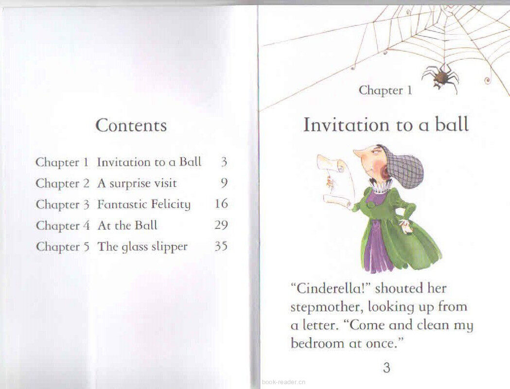 Cinderella绘本故事第3页