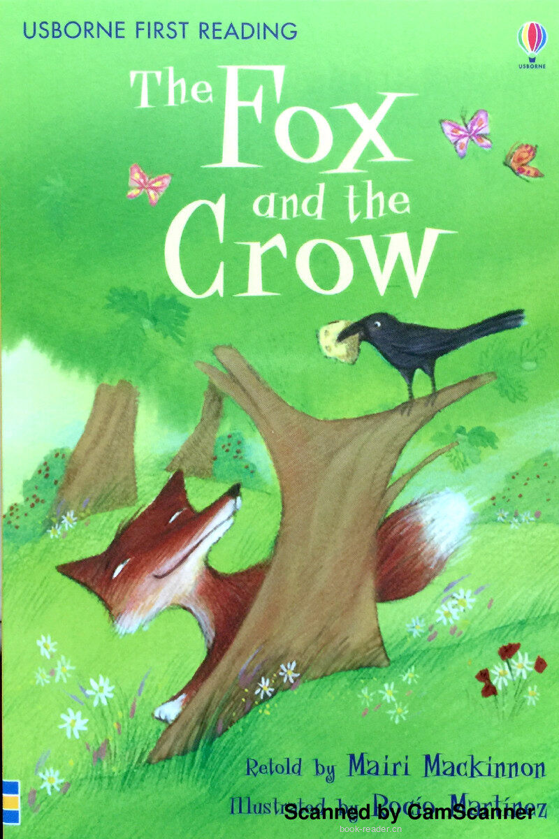 The Fox and the Crow绘本故事第2页